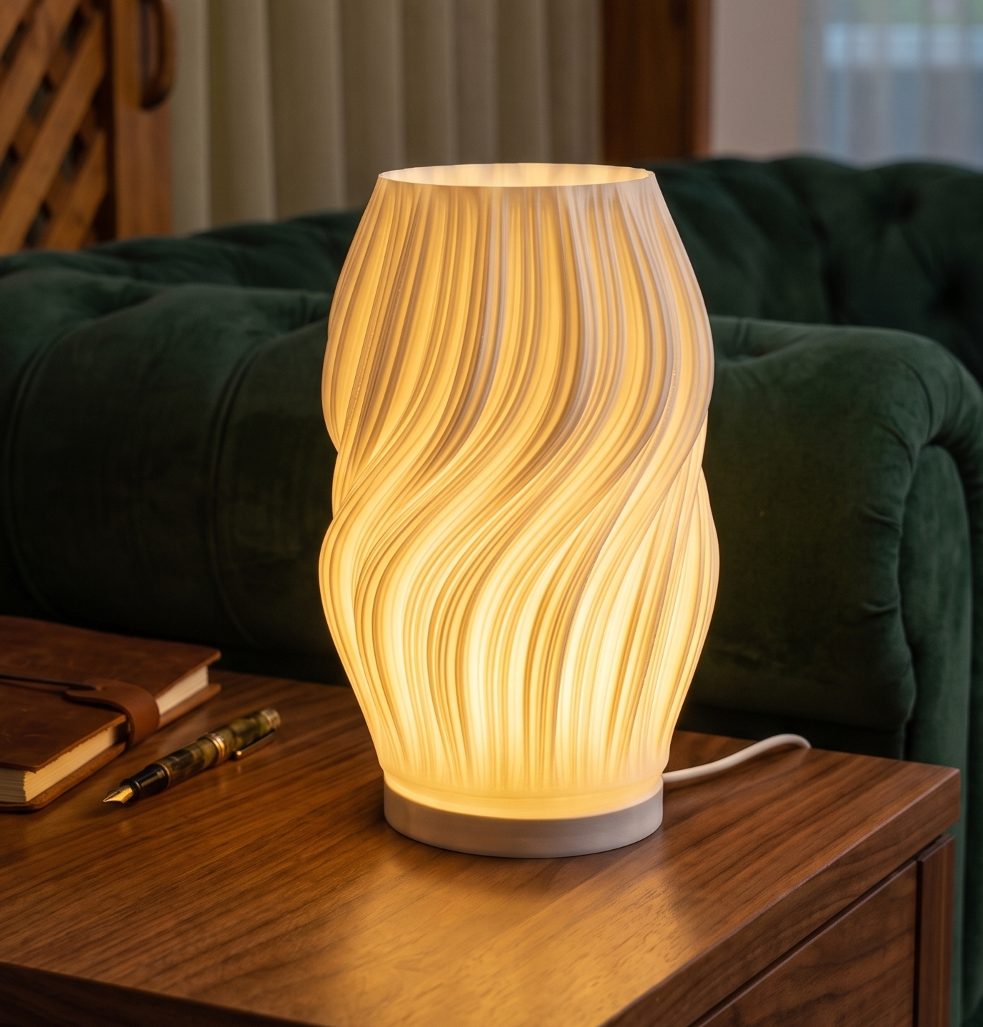 Silk Lampshade