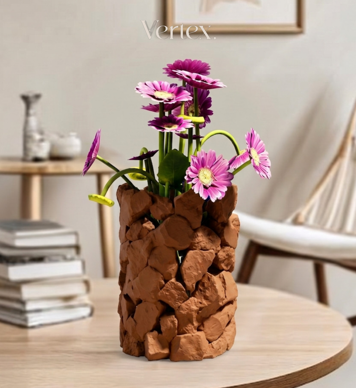 Rocky Vase VERTEX Studio