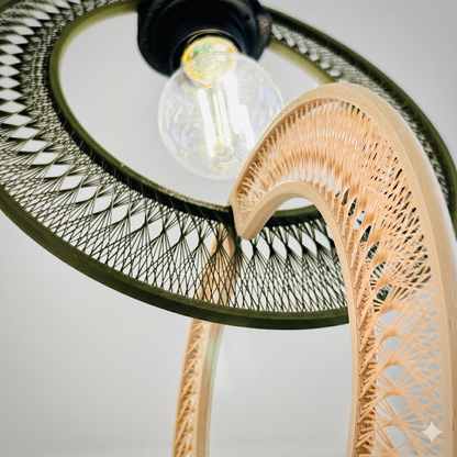 Orb String Art Pendant Light
