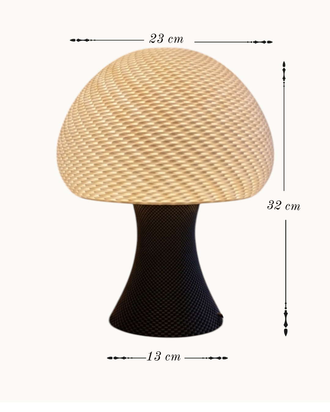 Mushroom Table Lamp VERTEX Studio