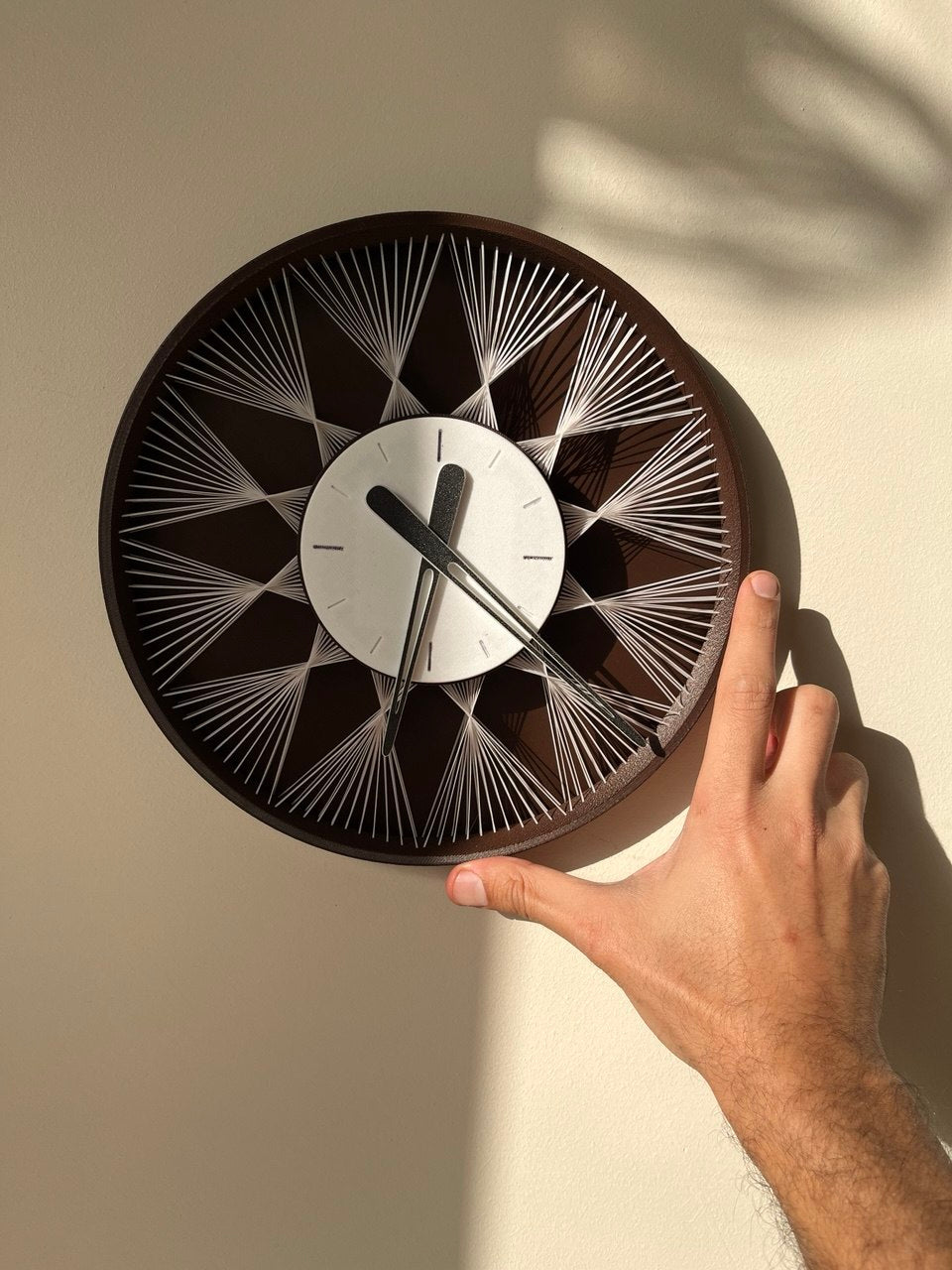 Trama String Art Wall Clock